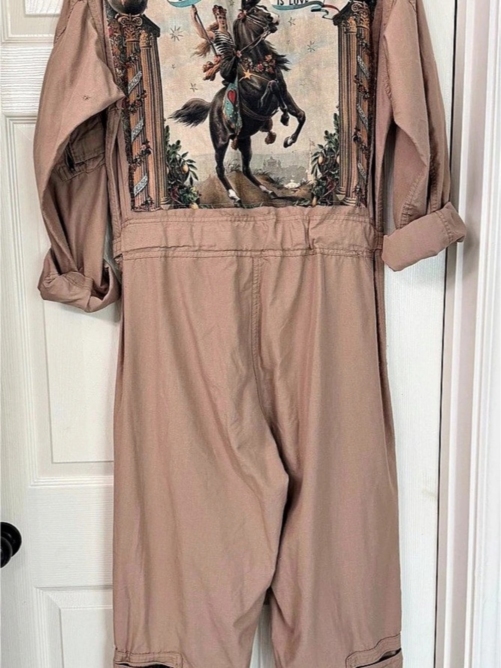 Military Flight Suit Flyer Pilot Tan Coveralls 44R XS S M